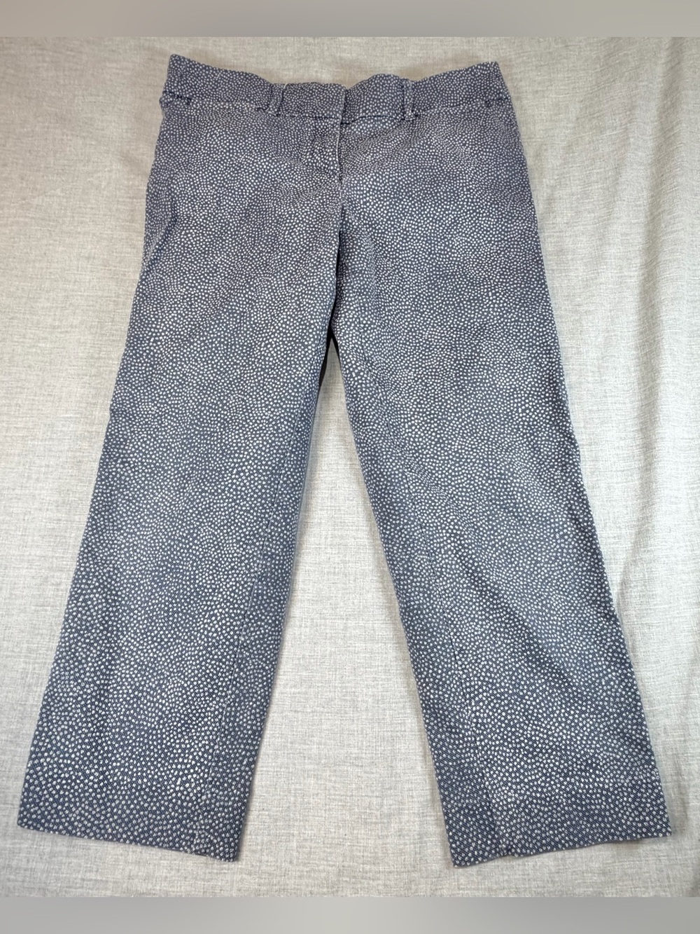 LOFT Marisa The Rivera Pant Speckled blue/grey pants